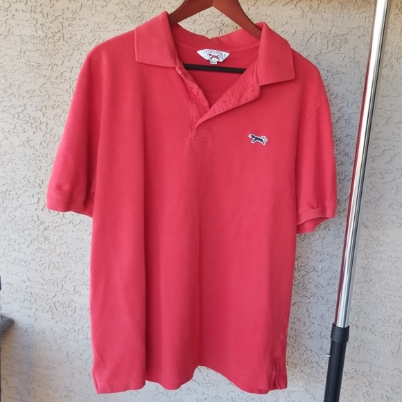retro fox polo